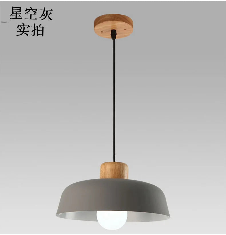 Now Nordic Lighting Modern Living Room Dining Table Lamps Simple Personality Creative Bar Bedroom Single Head Macaron Chandelier